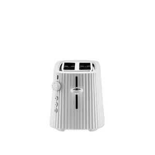 ALESSI Plissé Broodrooster 850W Wit 6 Standen EU Stekker — miniatuur 2