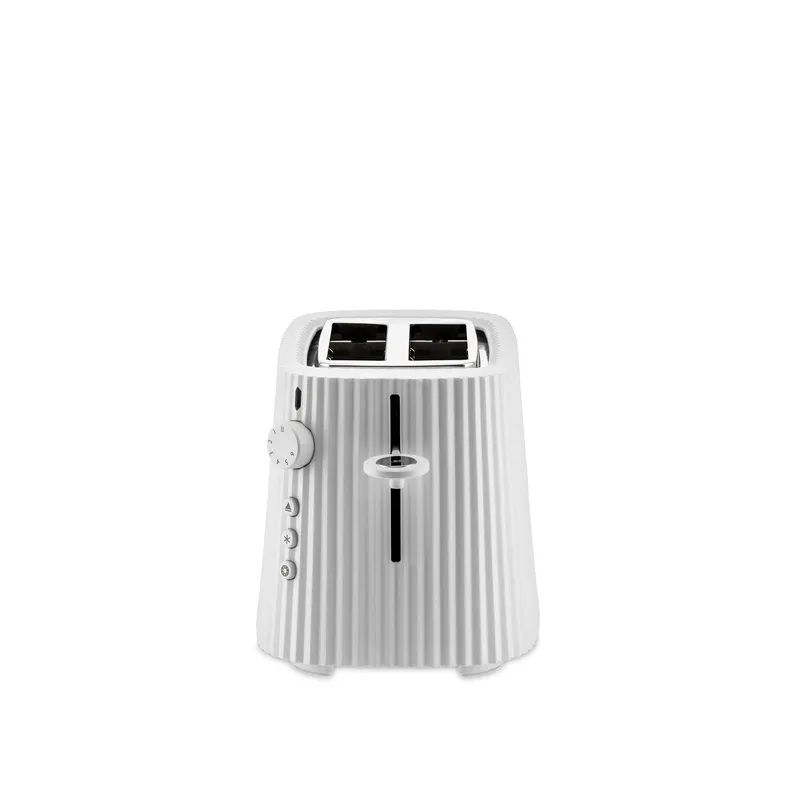 ALESSI Plissé Broodrooster 850W Wit 6 Standen EU Stekker — foto 2