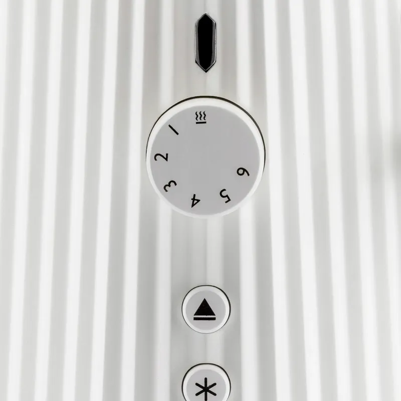 ALESSI Plissé Broodrooster 850W Wit 6 Standen EU Stekker — foto 6