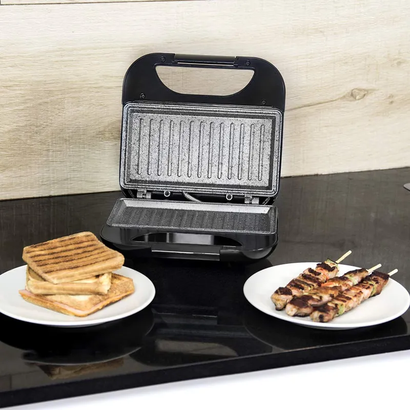 CECOTEC Rock'nToast Sandwichmaker Antiaanbaklaag 750W 2 Sandwiches β foto 8