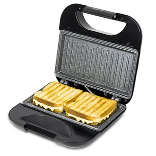 CECOTEC Rock'nToast Sandwichmaker Antiaanbaklaag 750W 2 Sandwiches — miniatuur 1