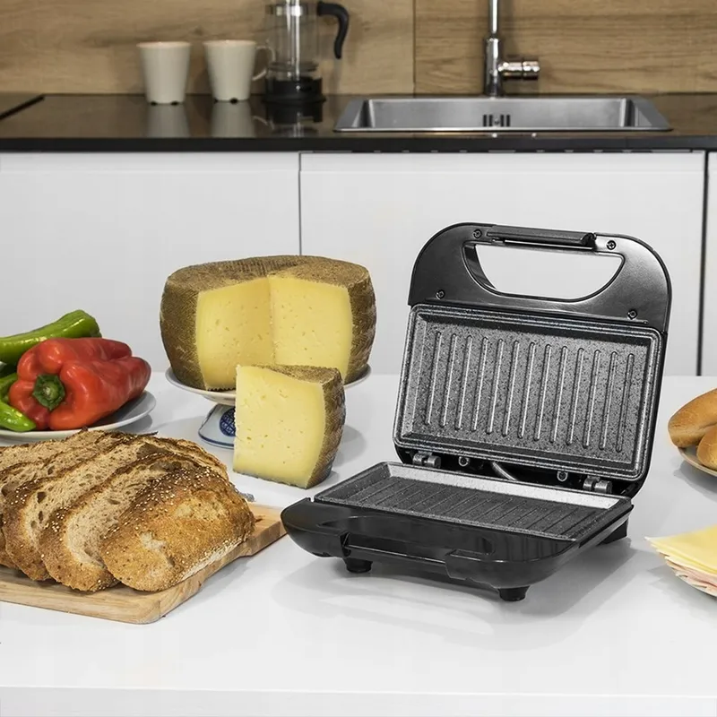 CECOTEC Rock'nToast Sandwichmaker Antiaanbaklaag 750W 2 Sandwiches β foto 3