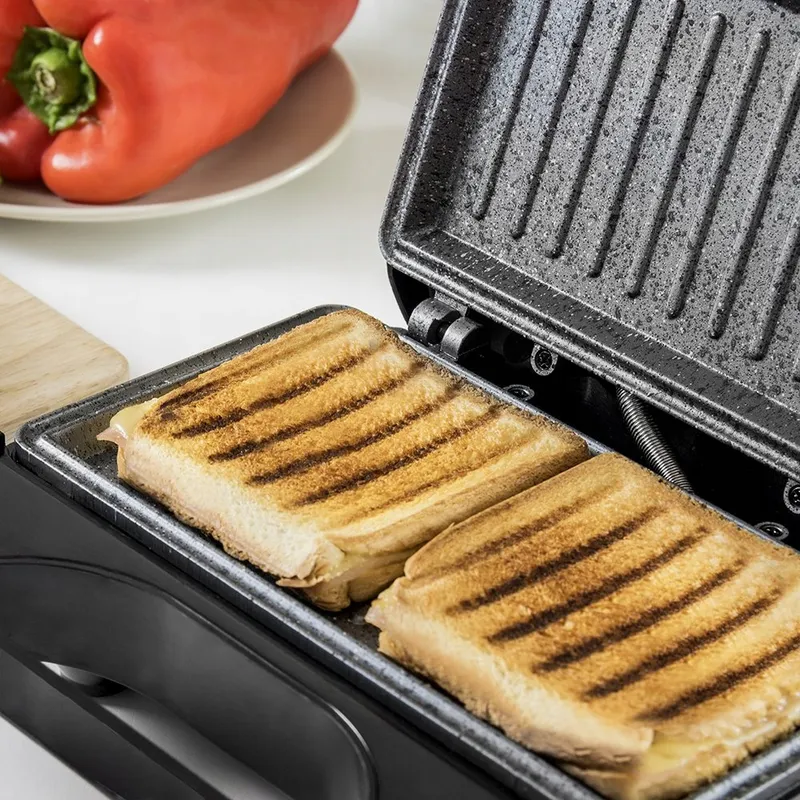CECOTEC Rock'nToast Sandwichmaker Antiaanbaklaag 750W 2 Sandwiches β foto 5