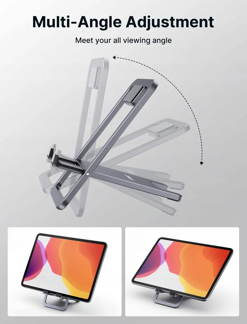 JSAUX Aluminium Tabletstandaard Verstelbaar iPad Samsung — foto 5
