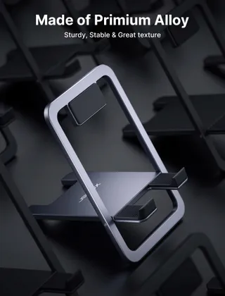 JSAUX Aluminium Tabletstandaard Verstelbaar iPad Samsung — miniatuur 8