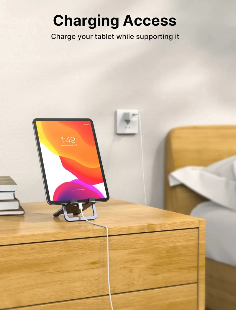 JSAUX Aluminium Tabletstandaard Verstelbaar iPad Samsung — foto 4