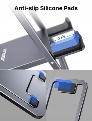 JSAUX Aluminium Tabletstandaard Verstelbaar iPad Samsung — miniatuur 6