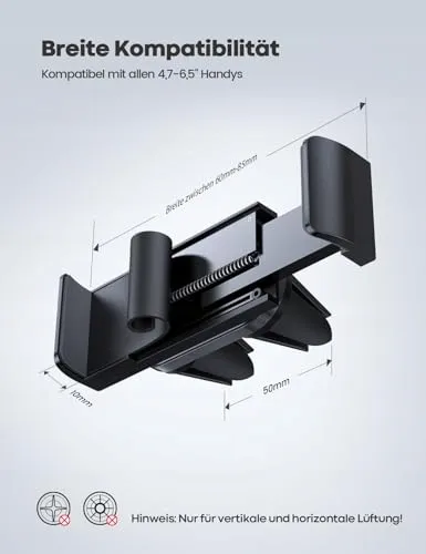LAMICALL Universele Autohouder 360 voor iPhone Android — foto 6