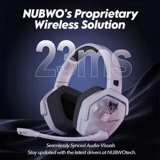 NUBWO G06 Draadloze Gaming Headset Microfoon PS5 PS4 PC Mobiel — miniatuur 3