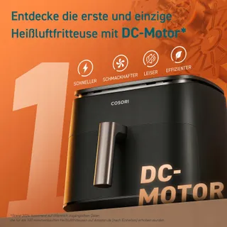 COSORI Airfryer 9-in-1 XXL 6L Stil Energiezuinig — miniatuur 2
