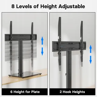 BONTEC TV Standaard 26-65 Inch LCD LED OLED 45kg Verstelbaar — miniatuur 2