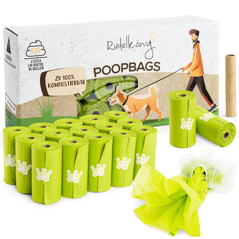 RUDELKÖNIG Hondenpoepzakjes Dispenser 270 Stuks — foto 1