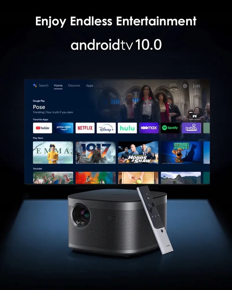 XGIMI Horizon Pro 4K Projector 1500 Lumen WiFi Bluetooth Android TV — foto 6