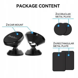 IVOLER 360 Magnetische Autotelefoonhouder — miniatuur 7