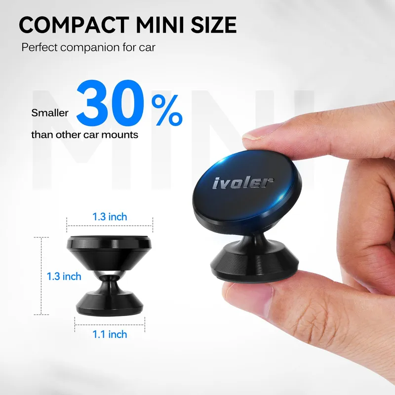 IVOLER 360 Magnetische Autotelefoonhouder — foto 4
