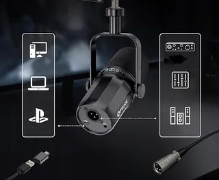 FDUCE SL40+ USB XLR Microfoon Podcast Gaming Streaming — miniatuur 10