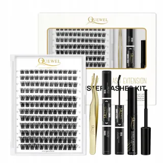 QUEWEL Wimperextensies Set 144 Stuks Applicatietool