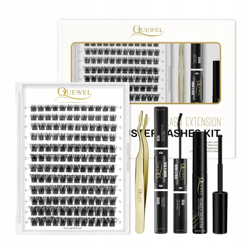 QUEWEL Wimperextensies Set 144 Stuks Applicatietool — foto 1