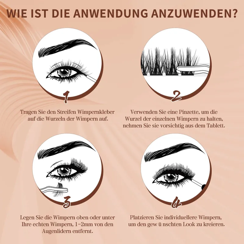 QUEWEL Wimperextensies Set 144 Stuks Applicatietool — foto 5