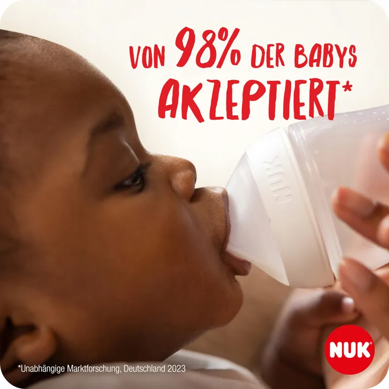 NUK Babyfles 260ml Siliconen Anti-koliek BPA-vrij — foto 3