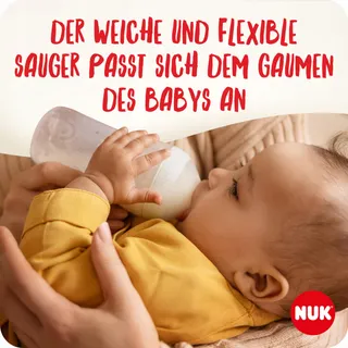 NUK Babyfles 260ml Siliconen Anti-koliek BPA-vrij — miniatuur 2