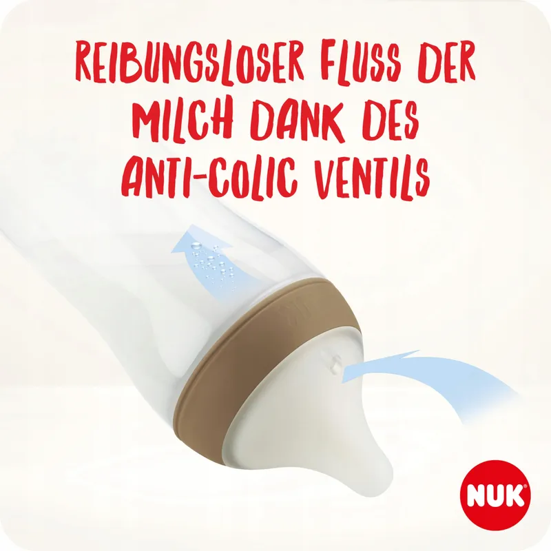 NUK Babyfles 260ml Siliconen Anti-koliek BPA-vrij — foto 5