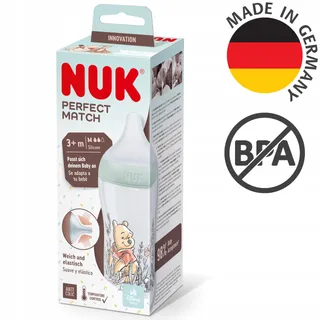 NUK Babyfles 260ml Siliconen Anti-koliek BPA-vrij — miniatuur 6