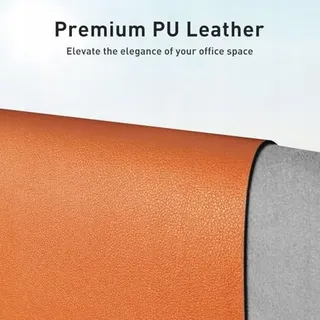 AOTHIA Bureau-onderlegger Leer Waterdicht 91x43cm Oranje — miniatuur 3