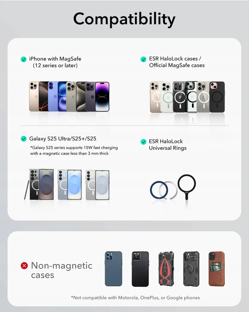 ESR MagSafe Autolader 15W Qi2 met CryoBoost Koeling iPhone — foto 8