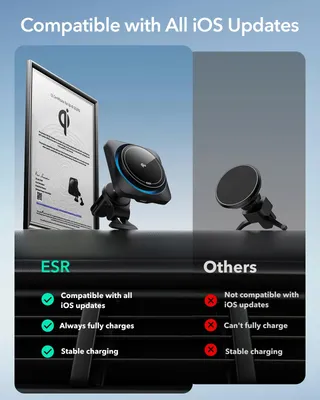 ESR MagSafe Autolader 15W Qi2 met CryoBoost Koeling iPhone — miniatuur 7