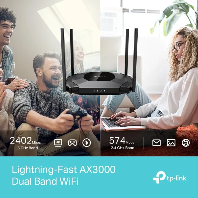 TP-LINK Access Point Wi-Fi 6 AX3000 Dual Band PoE WPA3 Gigabit — foto 5