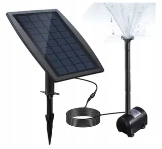 DECDEAL Zonnewaterpomp Vijver Met Zonnepaneel — miniatuur 9