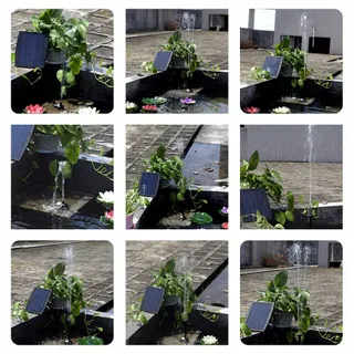 DECDEAL Zonnewaterpomp Vijver Met Zonnepaneel — miniatuur 7