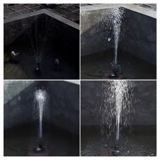 DECDEAL Zonnewaterpomp Vijver Met Zonnepaneel — miniatuur 6
