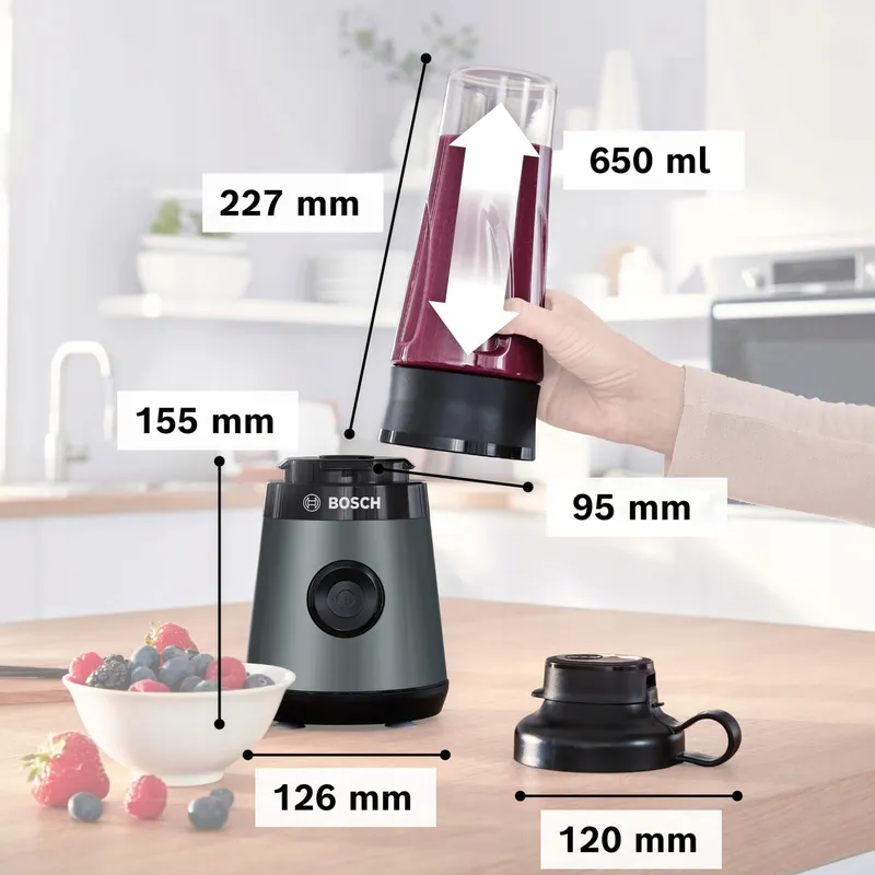 BOSCH Mini Blender VitaPower 450W Tritan 0,6L — foto 2
