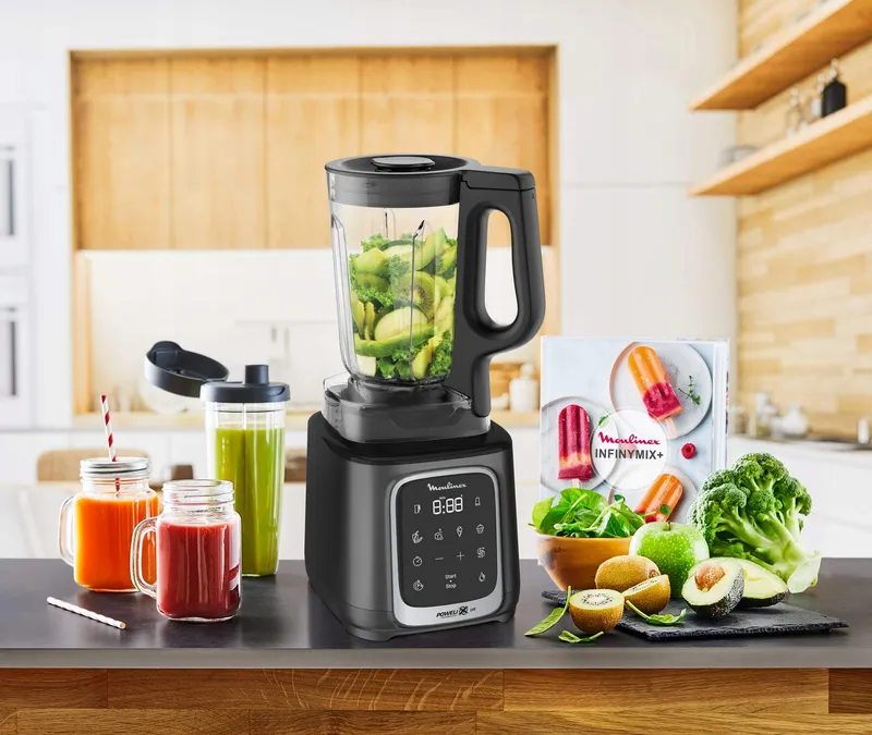 MOULINEX InfinyMix Blender 1600W 5 Programma's Tritan 1,75L BPA-vrij — foto 3