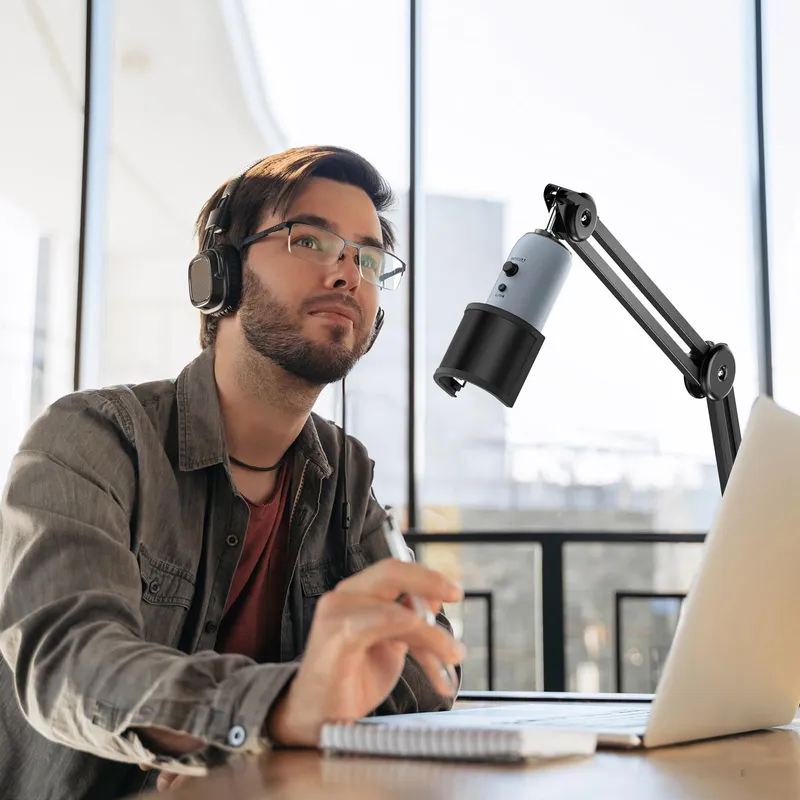 TONOR Microfoonarm Bureau Popfilter HyperX Blue Yeti Rode — foto 6