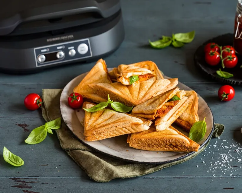 ROMMELSBACHER Tosti-ijzer ST1800 4XL Antiaanbak 1800W Grijs — foto 4