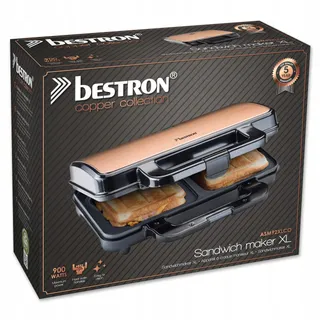 BESTRON XL Sandwichmaker 2 Sandwiches Automatische Temperatuurregeling — miniatuur 12