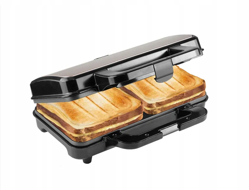 BESTRON XL Sandwichmaker 2 Sandwiches Automatische Temperatuurregeling — foto 2