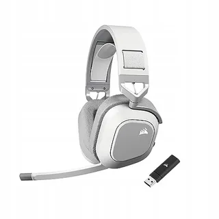 CORSAIR HS80 MAX Draadloze Gaming Headset Wit — miniatuur 1