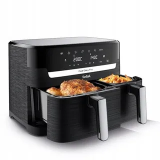 TEFAL Dual Easy Fry Airfryer 5,2L+3,1L Twee Kamers 7 Programma's — miniatuur 1