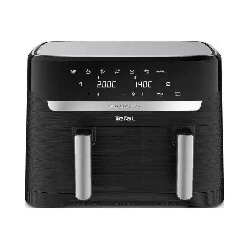 TEFAL Dual Easy Fry Airfryer 5,2L+3,1L Twee Kamers 7 Programma's — foto 10