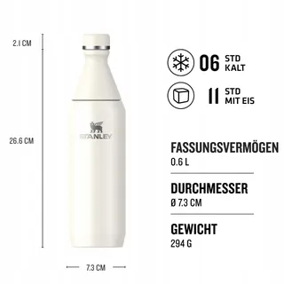 STANLEY Thermosfles Staal 0,6L Koelt 11u BPA-vrij — miniatuur 3