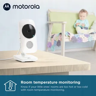 MOTOROLA Nursery VM483 Babyfoon Camera Infrarood Zoom Terugspreken — miniatuur 4