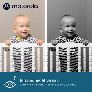 MOTOROLA Nursery VM483 Babyfoon Camera Infrarood Zoom Terugspreken — miniatuur 6