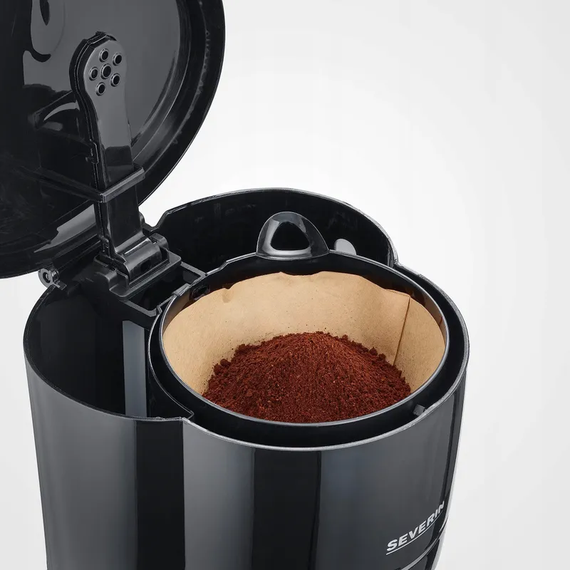 SEVERIN KA 4320 Koffiezetapparaat Glazen Kan 10 Kopjes Filter Zwart — foto 5