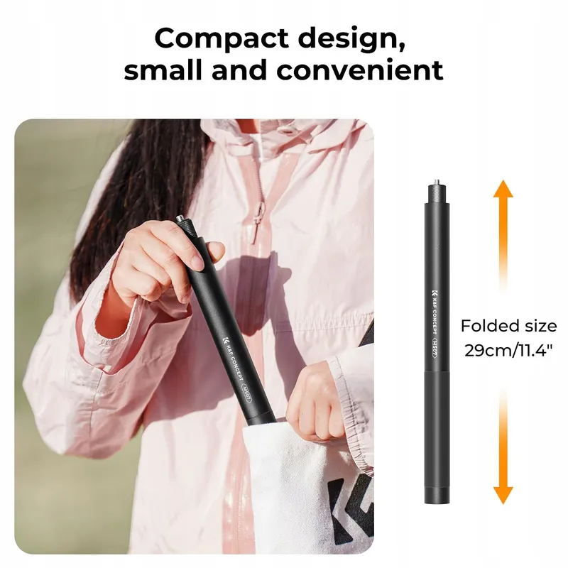 K&F CONCEPT MS07 Selfiestick Monopod 153cm GoPro Insta360 DJI — foto 8