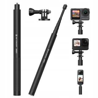 K&F CONCEPT MS07 Selfiestick Monopod 153cm GoPro Insta360 DJI — miniatuur 1
