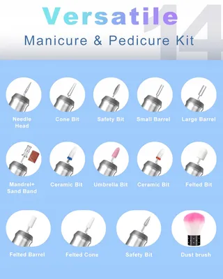 ENGERWALL Professionele Nagelfrees 40000 U/min Accu — miniatuur 8